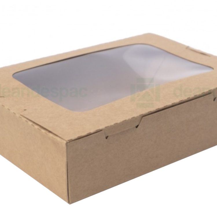03190040 caja kraft ventana 1200ml